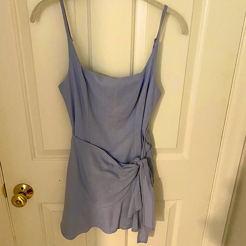 princess polly blue mini dress